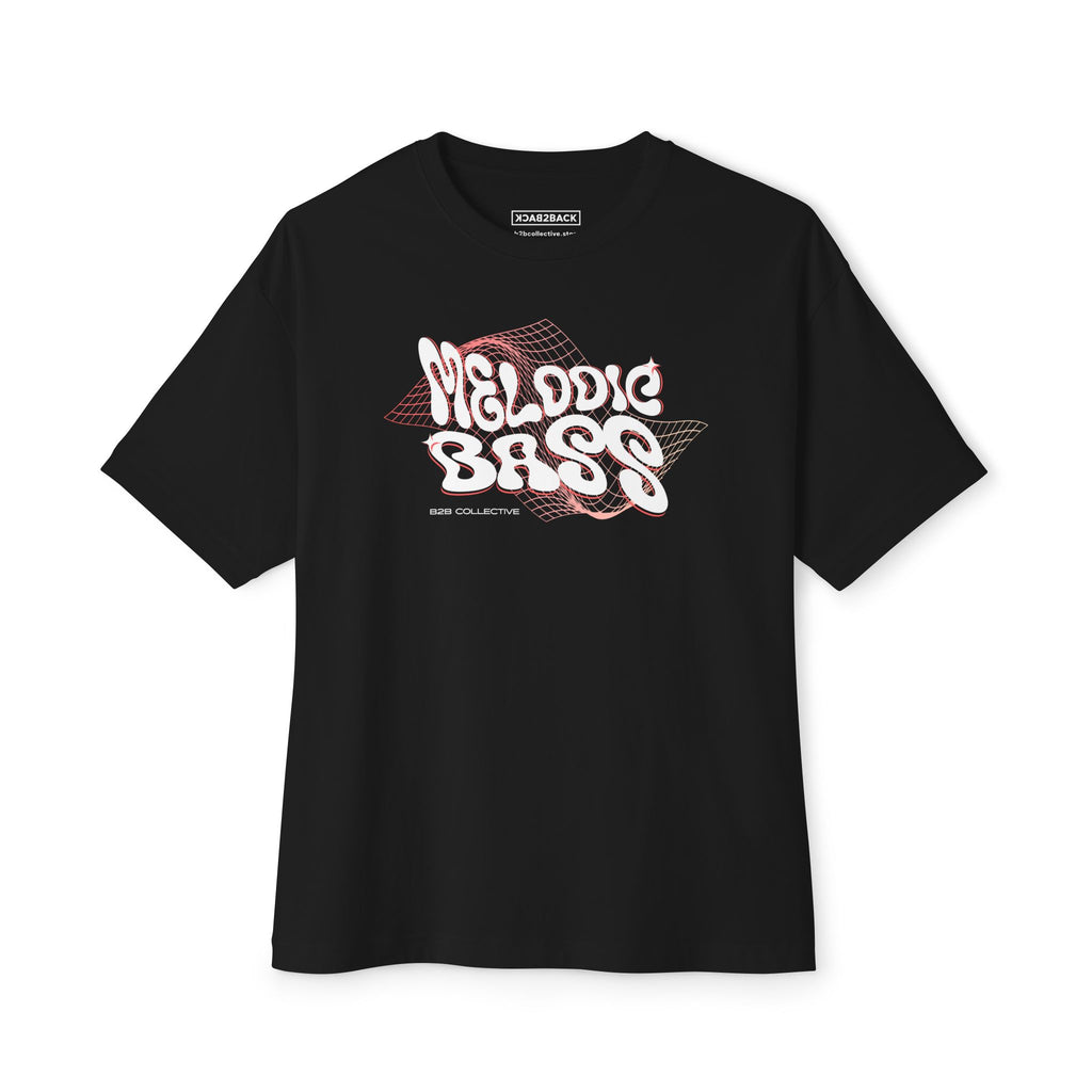 Melodic Bass (Salmon) - Drop Shoulder Tee