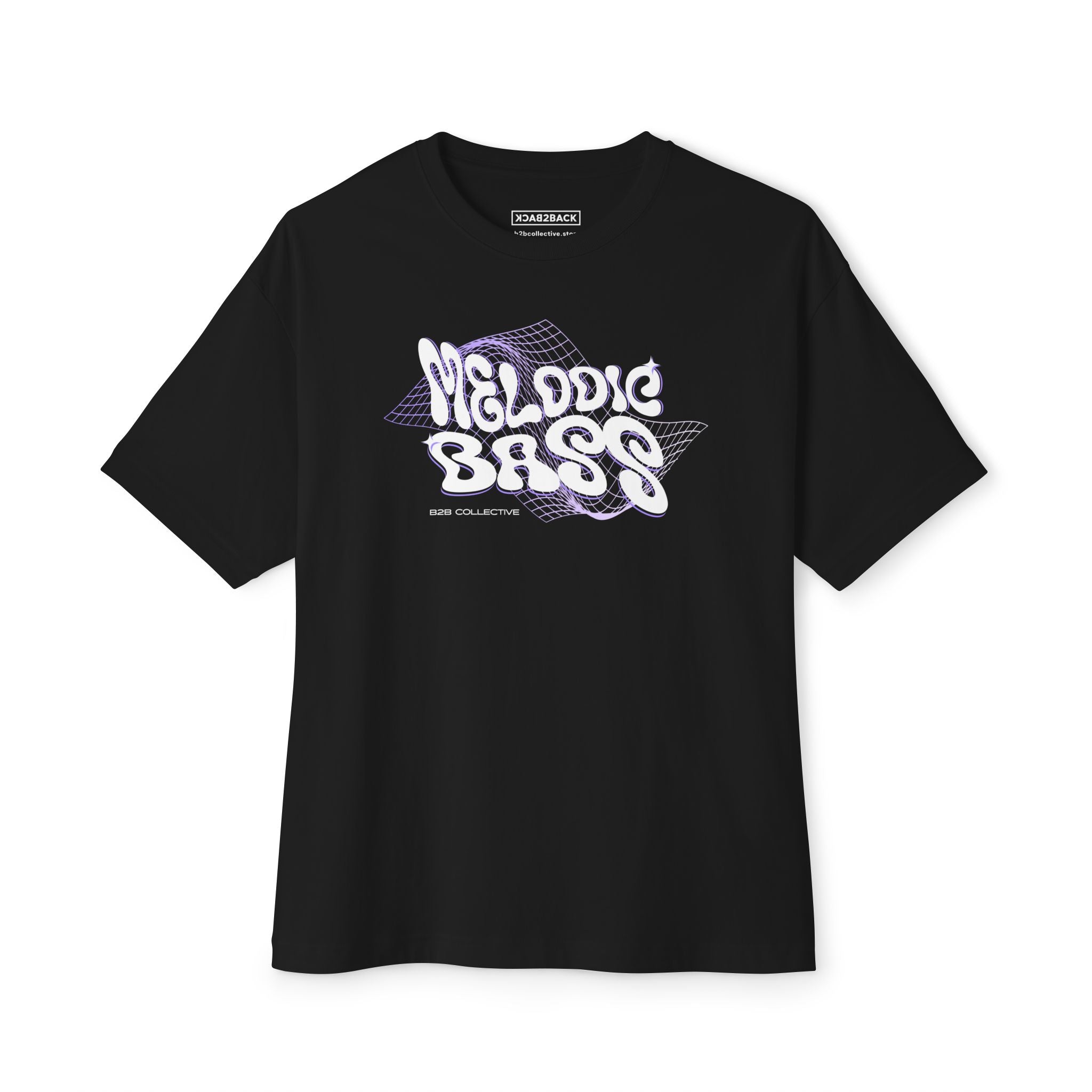 Melodic Bass (Purple) - Drop Shoulder Tee