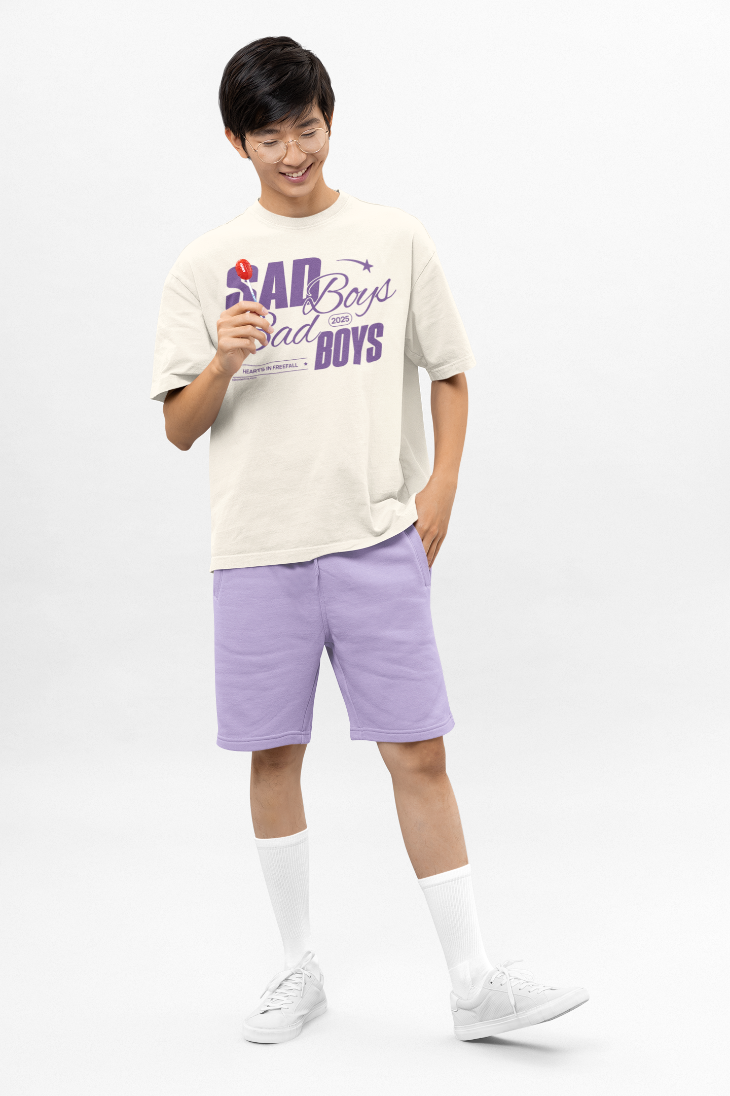 Sad Boys Bad Boys - Drop Shoulder Tee