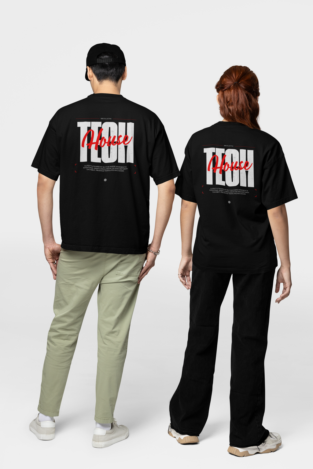 Tech House Lifestyle - Drop Shoulder Tee