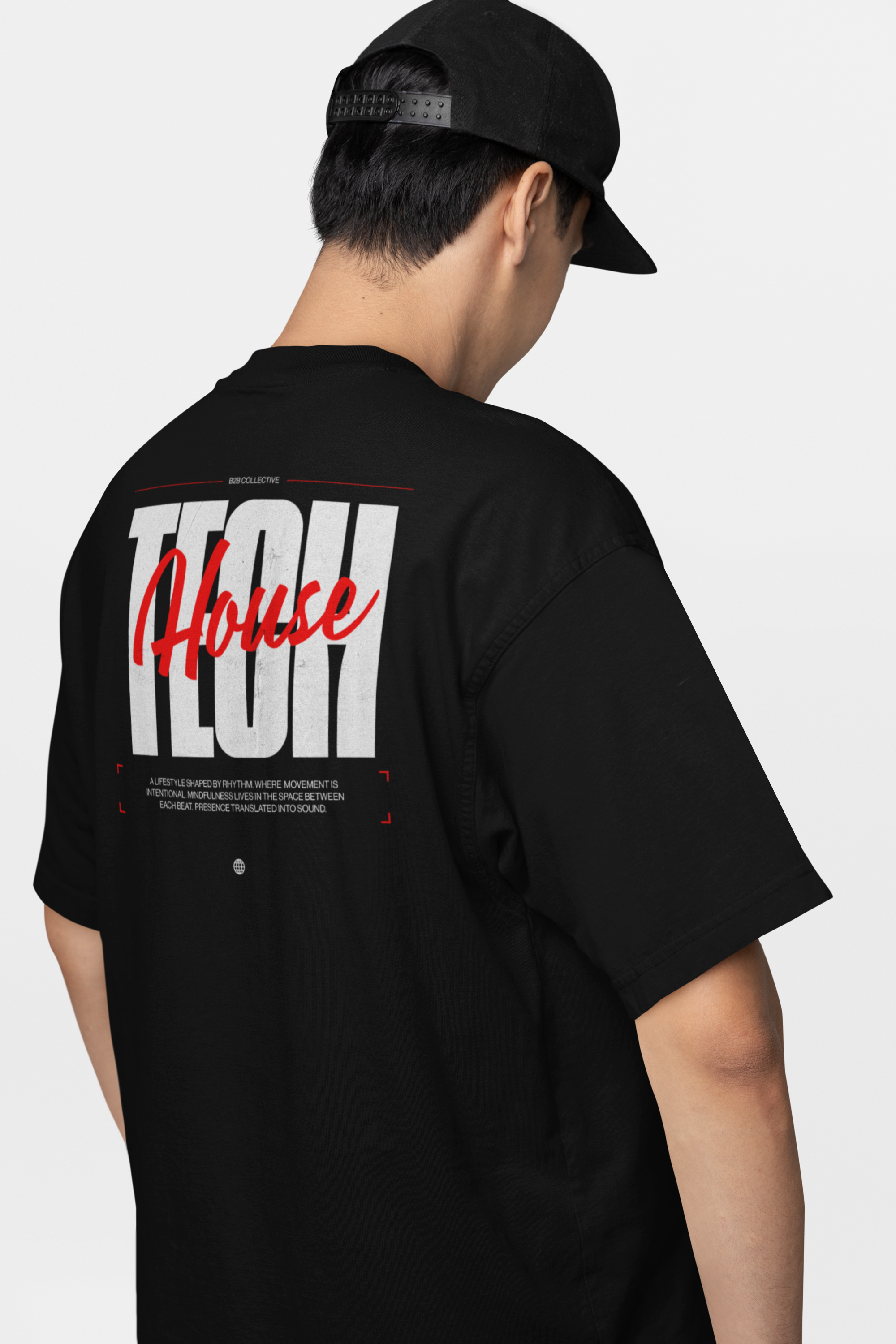 Tech House Lifestyle - Drop Shoulder Tee
