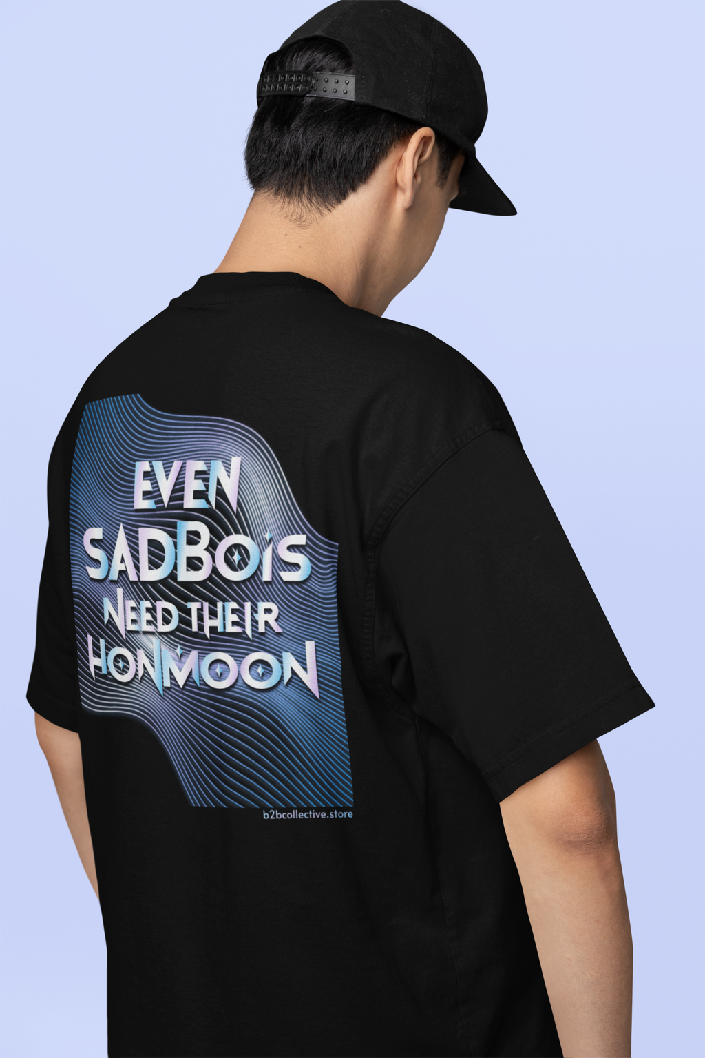 Even Sadbois need their Honmoon - Drop Shoulder Tee
